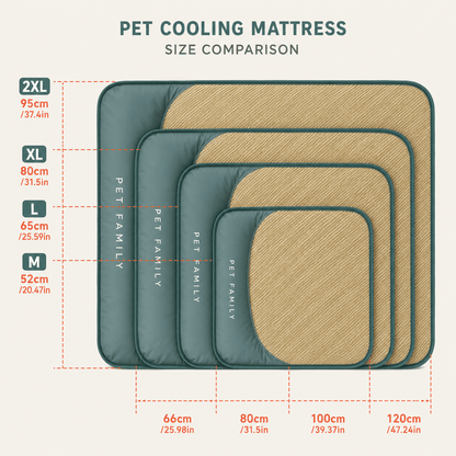 Breathable Pet Cooling Mat with Bolster — Dogs & Cats