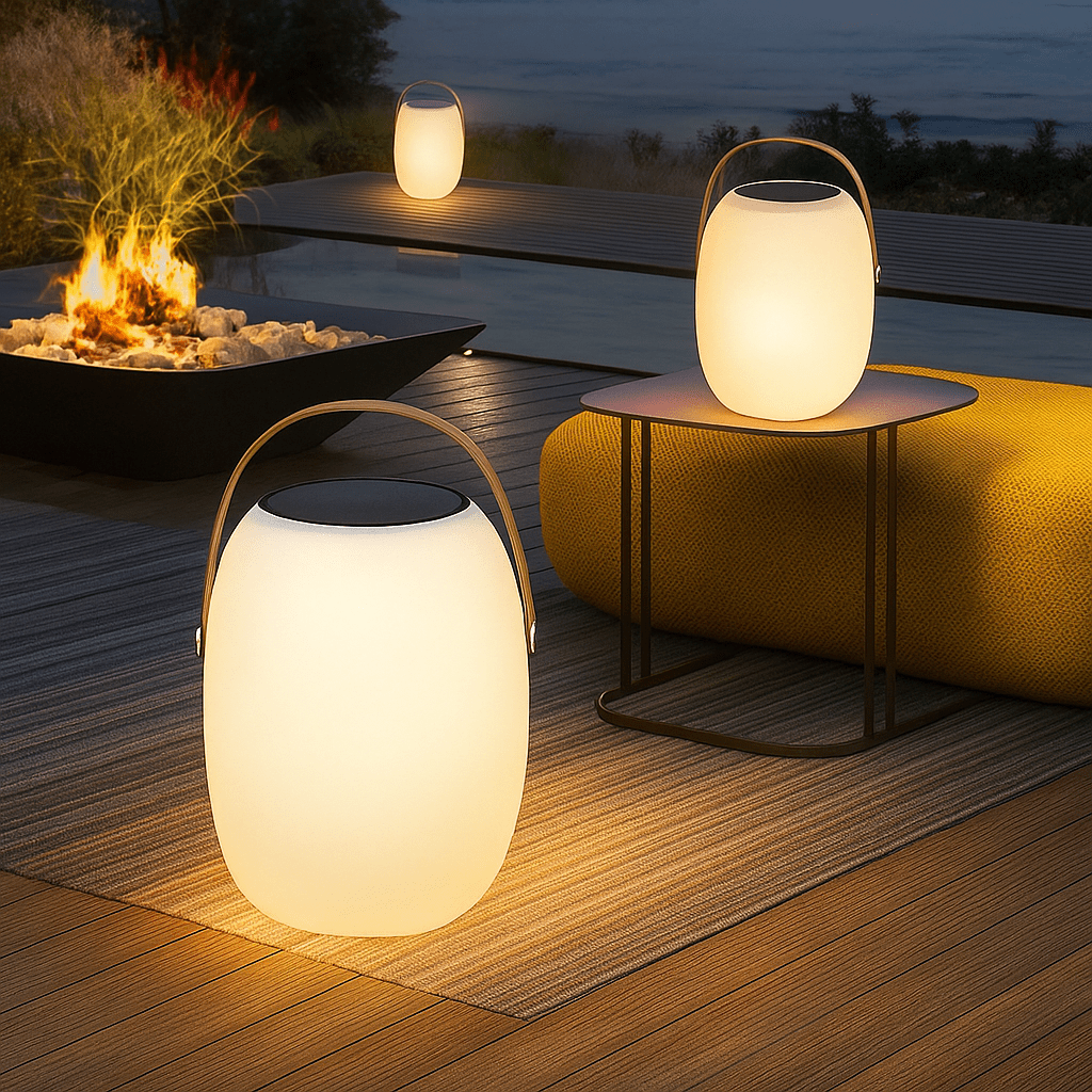 Portable Outdoor Solar LED Lamp — Wireless IP65