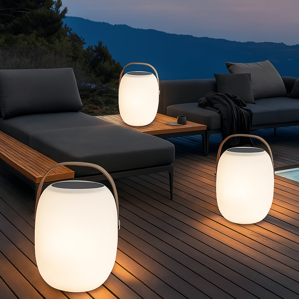 Portable Outdoor Solar LED Lamp — Wireless IP65