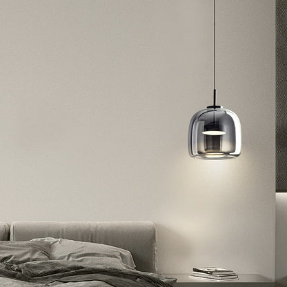 Glass Pendant Lamp — Modern Minimalist Design