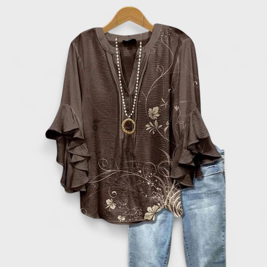 Breathable Daytime Blouse for Effortless Style