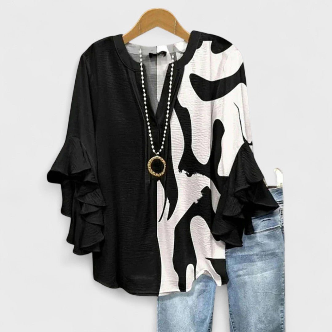 Breathable Daytime Blouse for Effortless Style