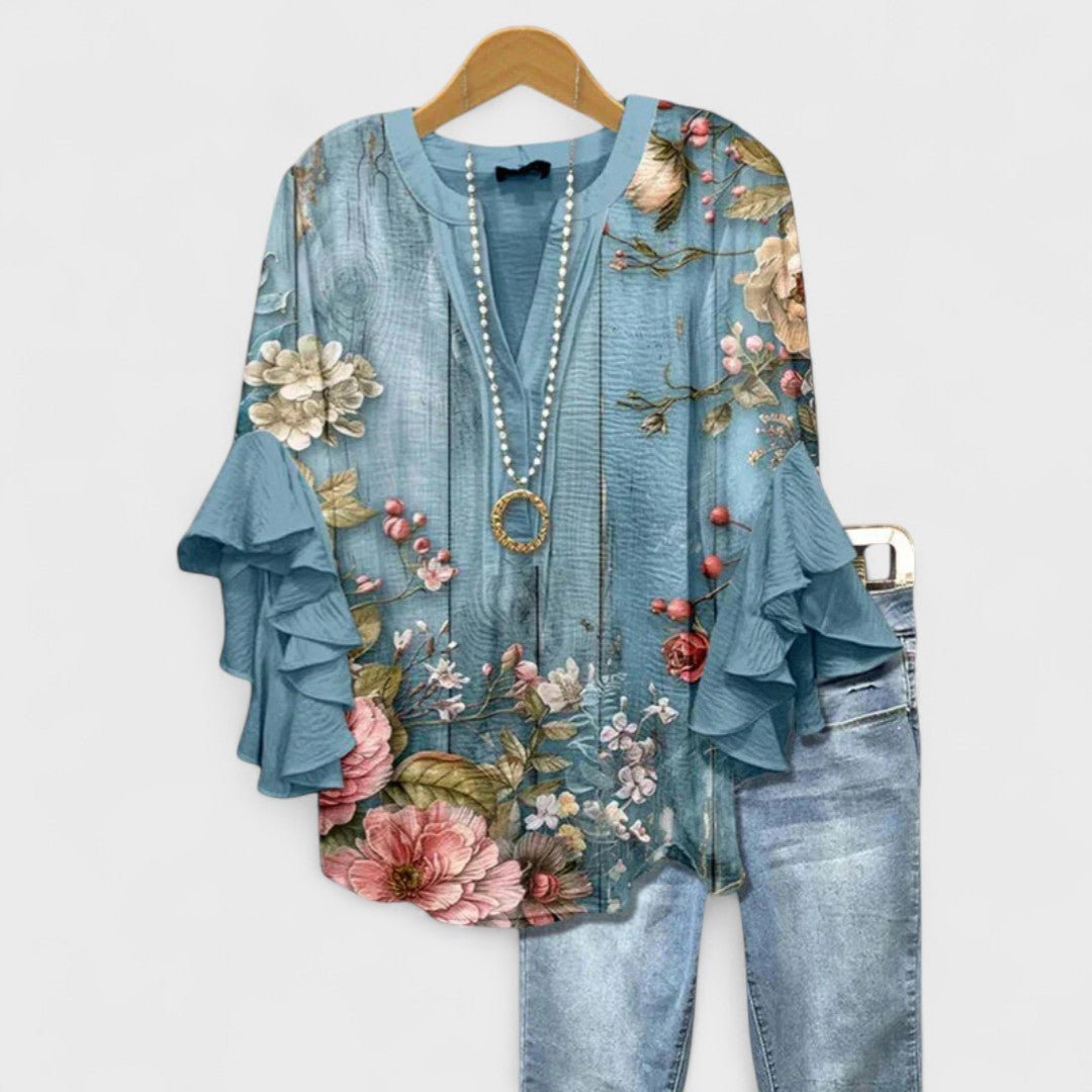 Breathable Daytime Blouse for Effortless Style