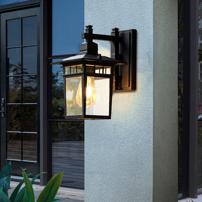 Vintage Outdoor Wall Lantern — Weatherproof IP65 Light