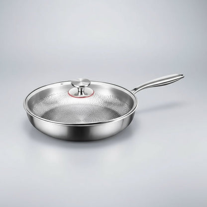 Hammered Titanium Nonstick Pan — Even Heat Cooking