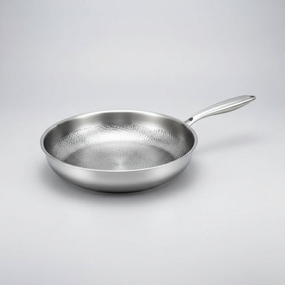 Hammered Titanium Nonstick Pan — Even Heat Cooking