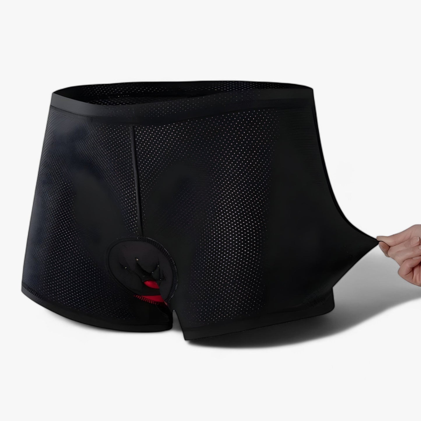 Men's Leather Motorcycle Pants With Gel Comfort Padding