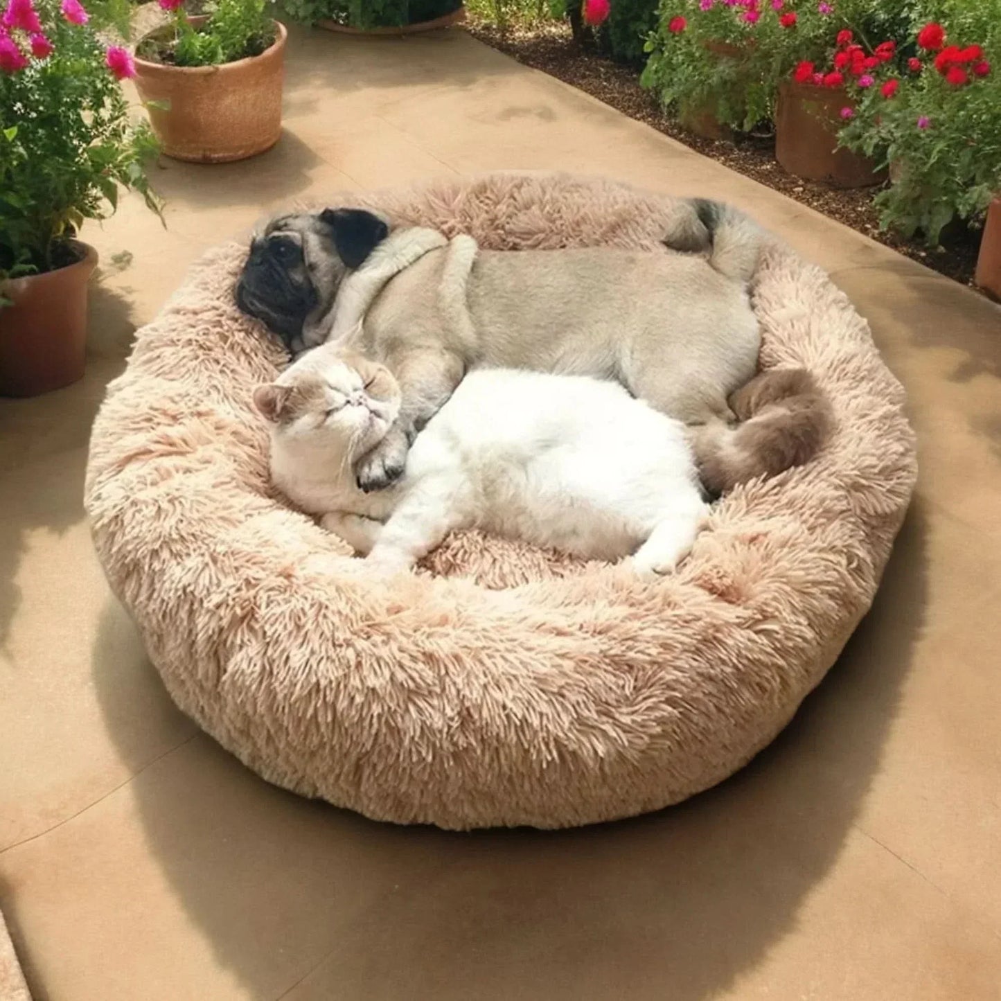 Calming Orthopedic Dog Bed — Washable Anti-Stress