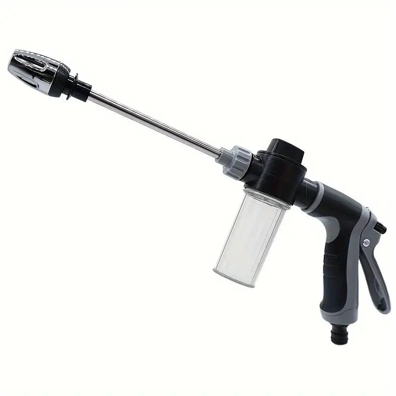 High-Pressure Water Spray Gun with Adjustable Nozzle