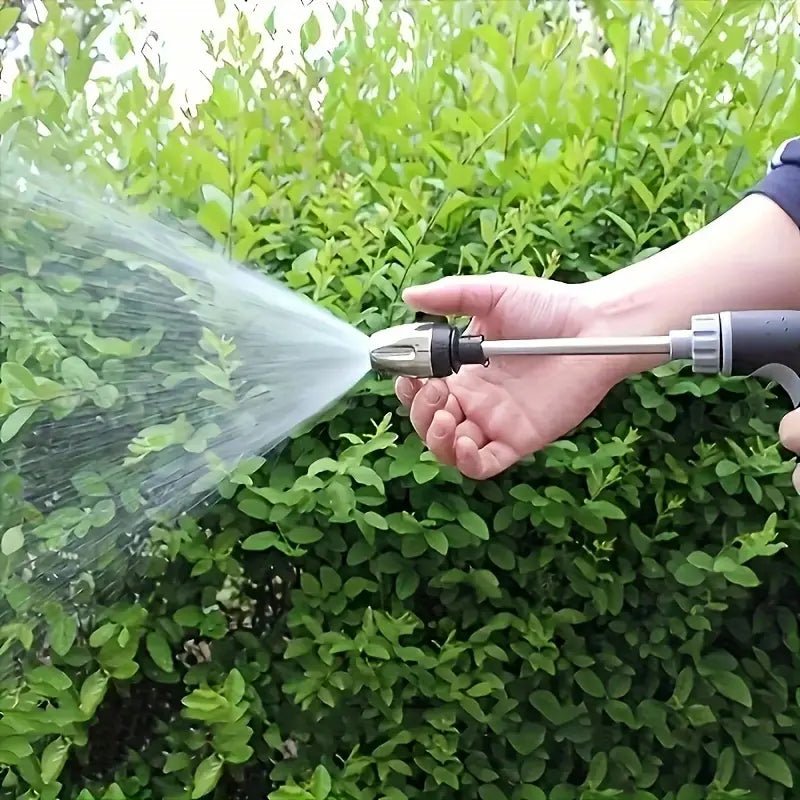 High-Pressure Water Spray Gun with Adjustable Nozzle