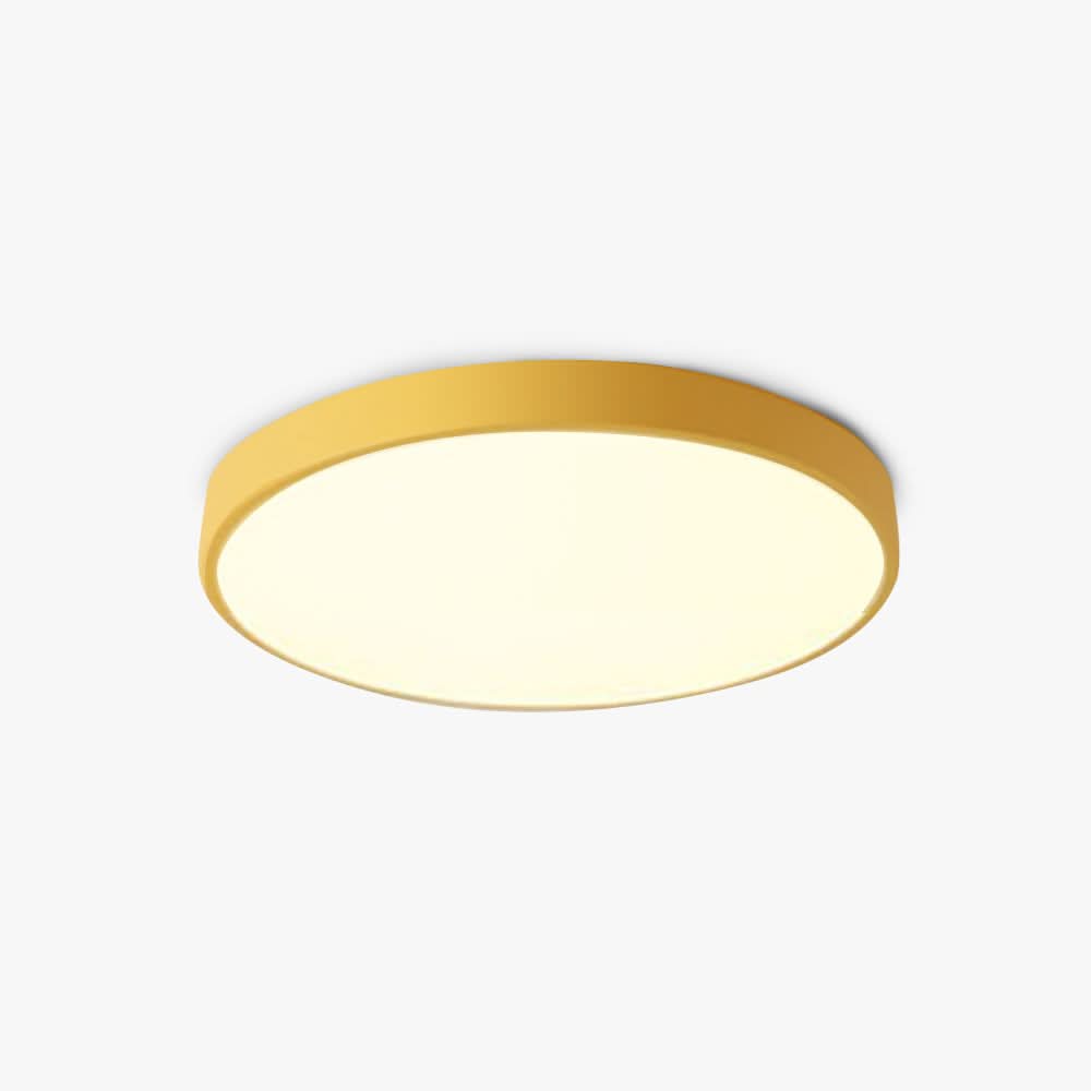 Round LED Ceiling Light for Even Modern Glow
