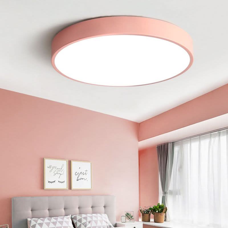 Round LED Ceiling Light for Even Modern Glow