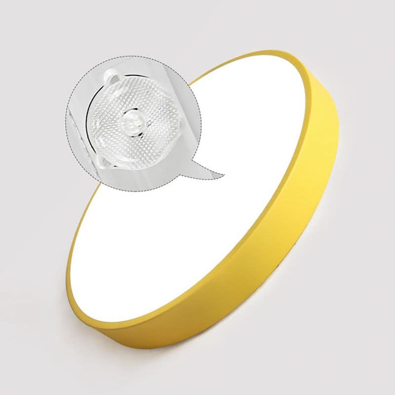 Round LED Ceiling Light for Even Modern Glow