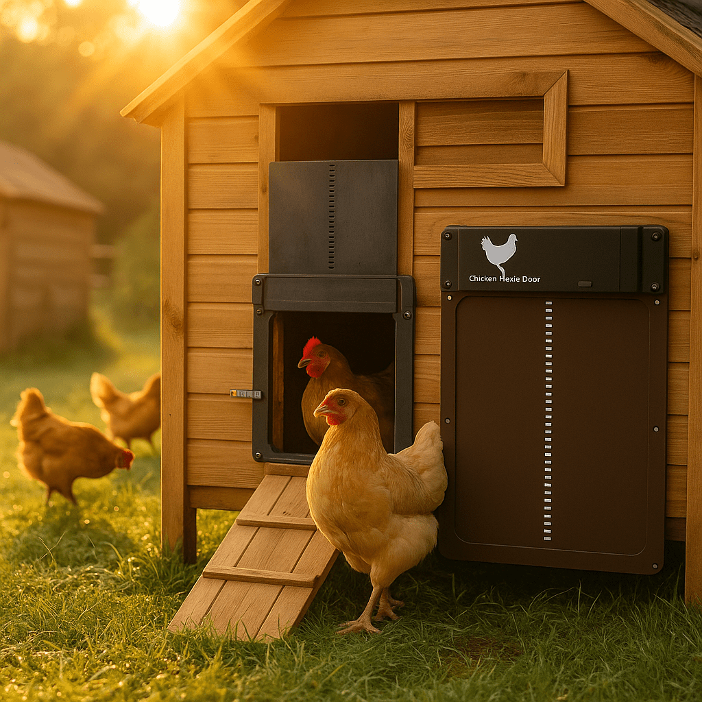 Automatic Chicken Coop Door — Light Sensor & Weatherproof