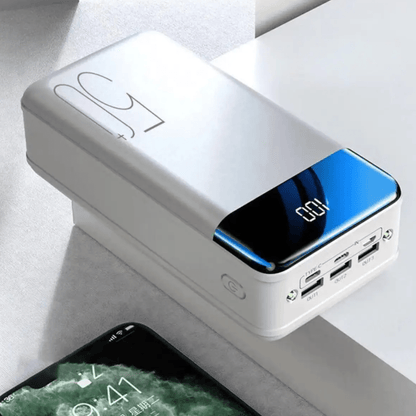 100,000mAh Power Bank — Fast Charging & Portable