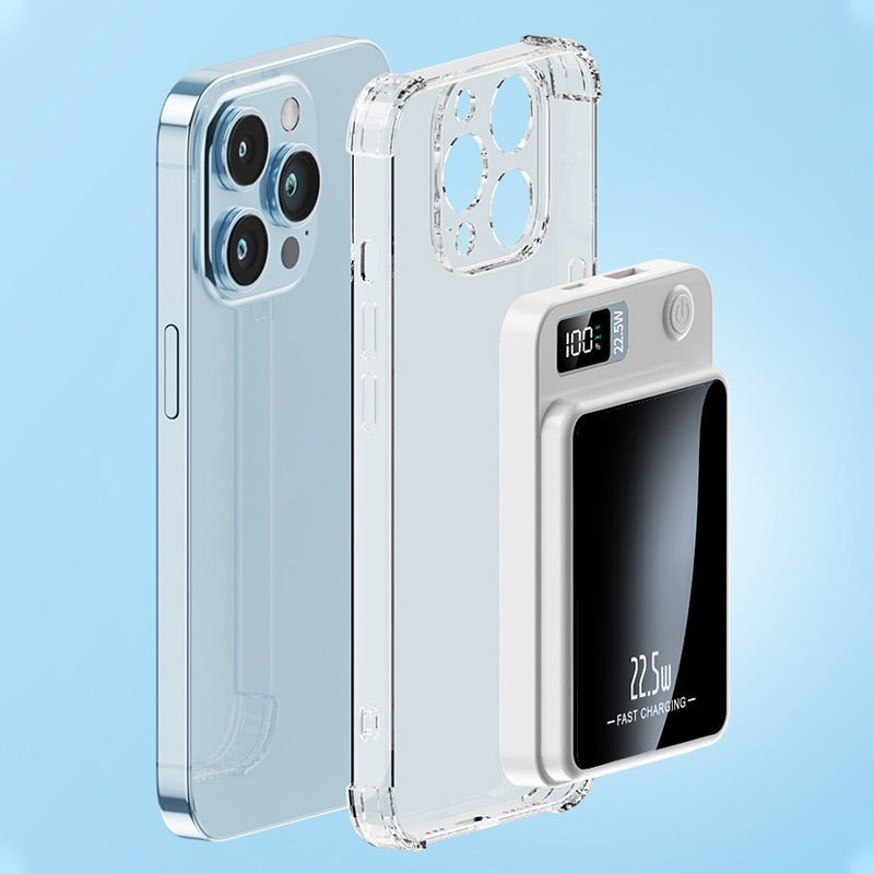 20000 mAh Power Bank — Fast & Wireless Charging