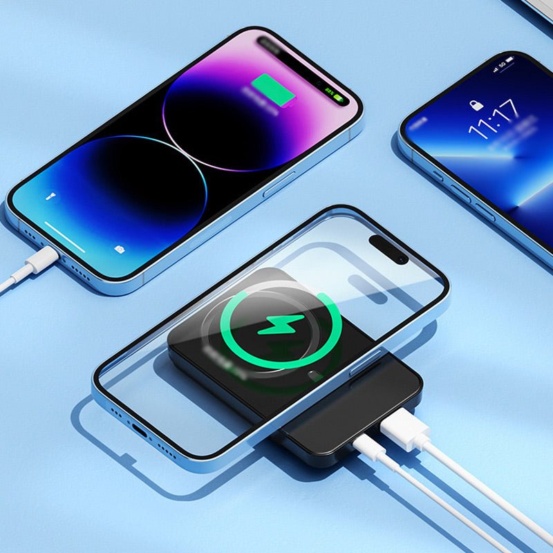 20000 mAh Power Bank — Fast & Wireless Charging