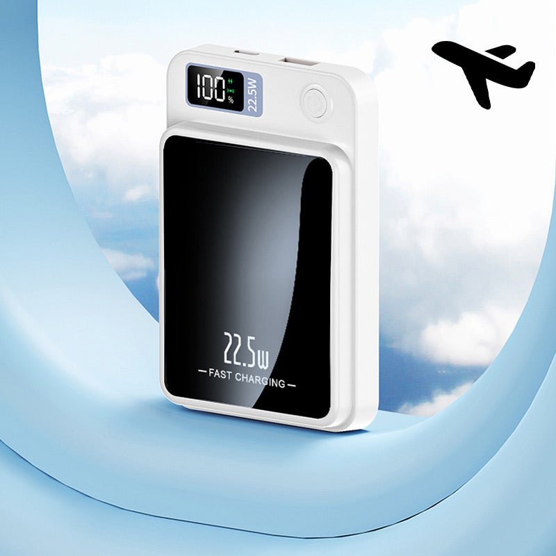 20000 mAh Power Bank — Fast & Wireless Charging