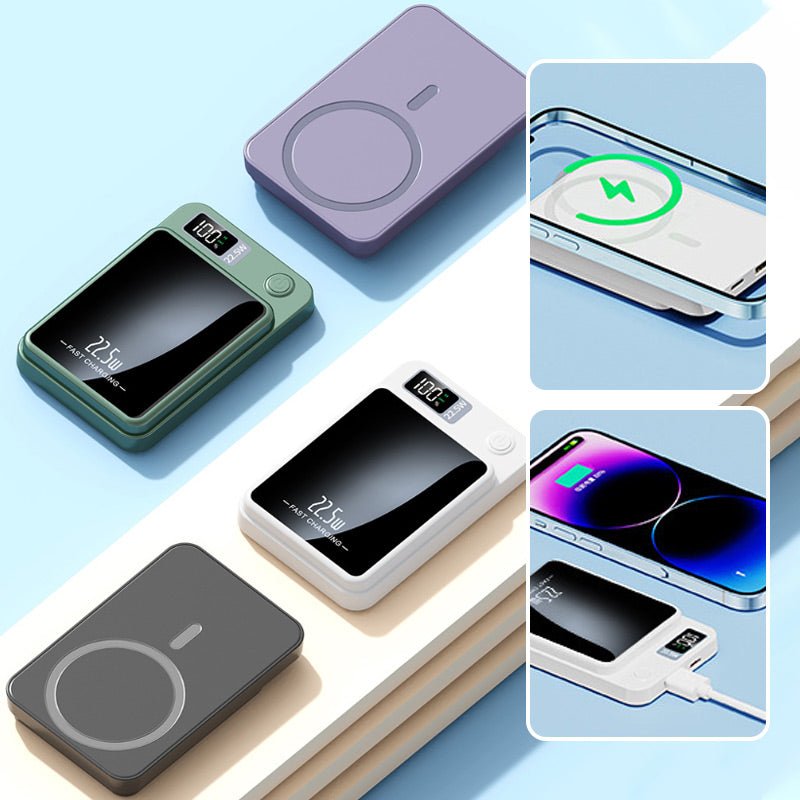 20000 mAh Power Bank — Fast & Wireless Charging