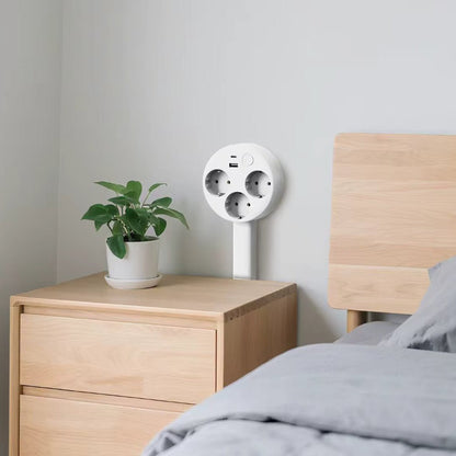 Extendable Power Strip With USB — Reach 5 Devices
