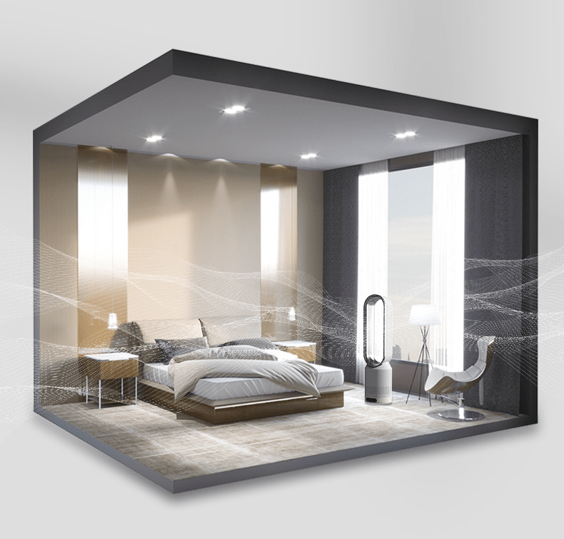 3-in-1 Air Purifier and Cooler — Quiet with Filter