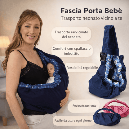 Adjustable Cotton Baby Carrier — Comfort and Support