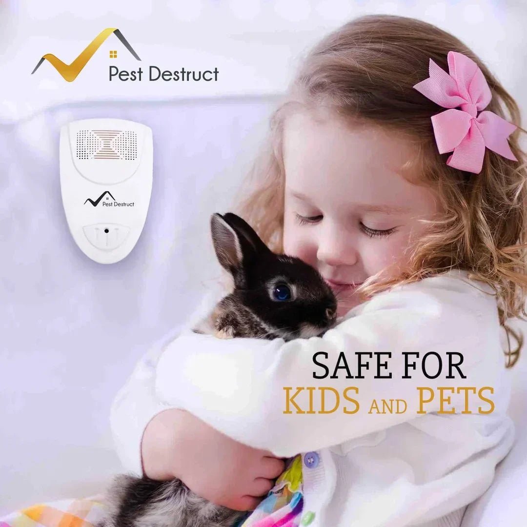 Ultrasonic Bed Bug Repeller — Safe Indoor Pest Control