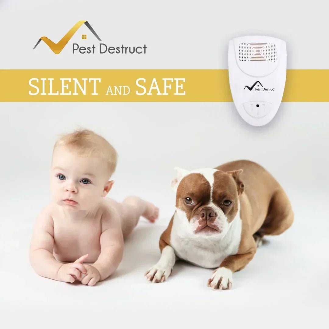Ultrasonic Bed Bug Repeller — Safe Indoor Pest Control