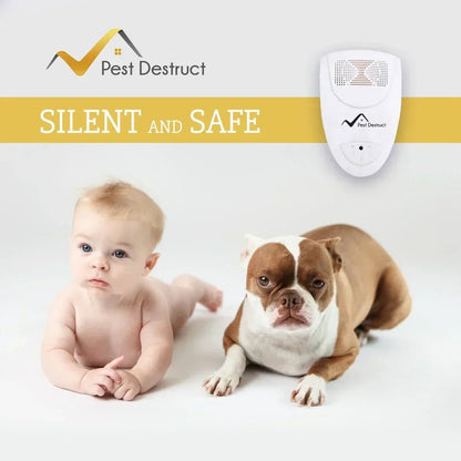 Ultrasonic Bed Bug Repeller — Safe Indoor Pest Control