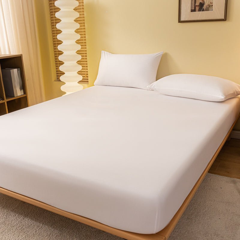 Satin Fitted Sheet — Cooling Single Bed Sheet