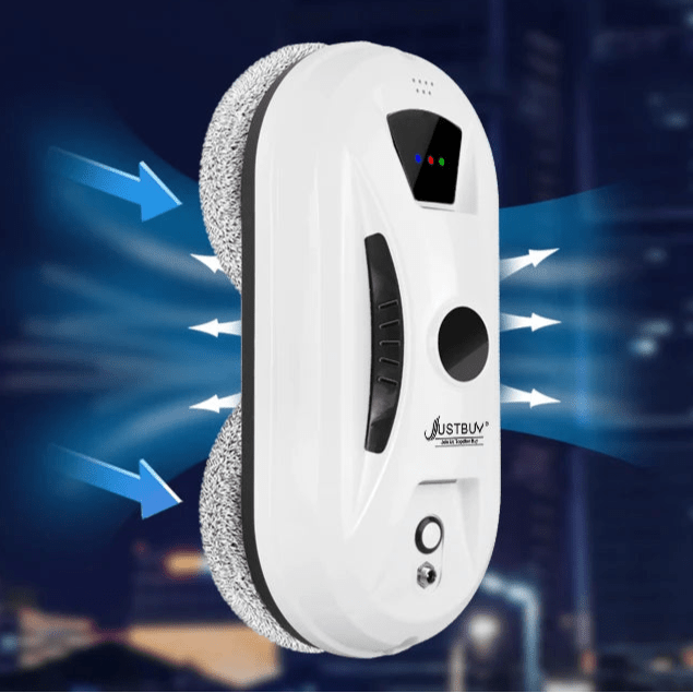 Robot Window Cleaner — 5600Pa Suction & Remote