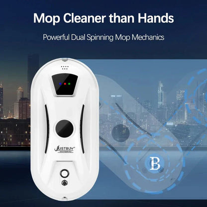 Robot Window Cleaner — 5600Pa Suction & Remote