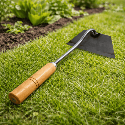 Multi-Use Garden Hoe — Carbon Steel Weeding Tool