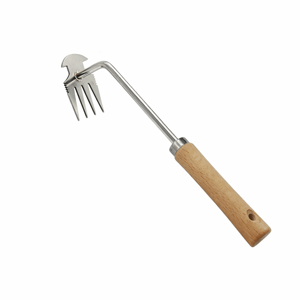 Multi-Use Garden Hoe — Carbon Steel Weeding Tool