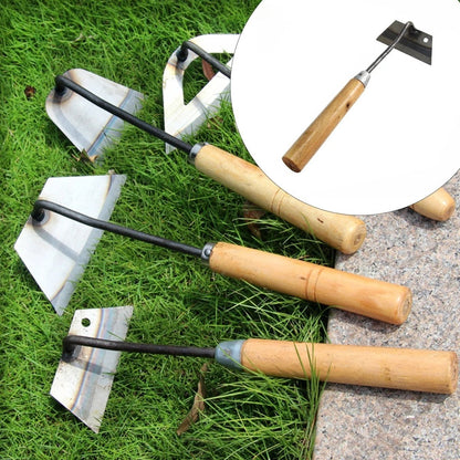Multi-Use Garden Hoe — Carbon Steel Weeding Tool