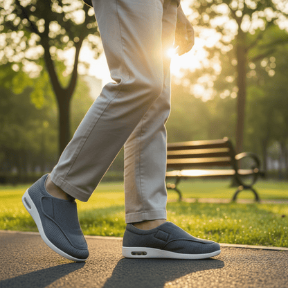 Extra-Wide Diabetic Shoes With Memory Foam Comfort