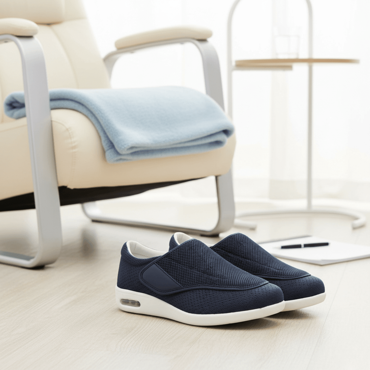Extra-Wide Diabetic Shoes With Memory Foam Comfort