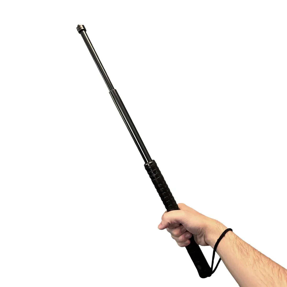 Folding Trekking Pole — Automatic Open, Non-Slip Grip