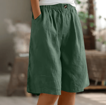 Comfort Shorts with Breathable Elastic Waist