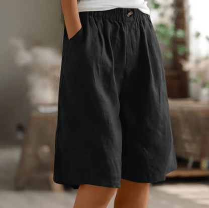 Comfort Shorts with Breathable Elastic Waist