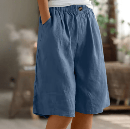 Comfort Shorts with Breathable Elastic Waist