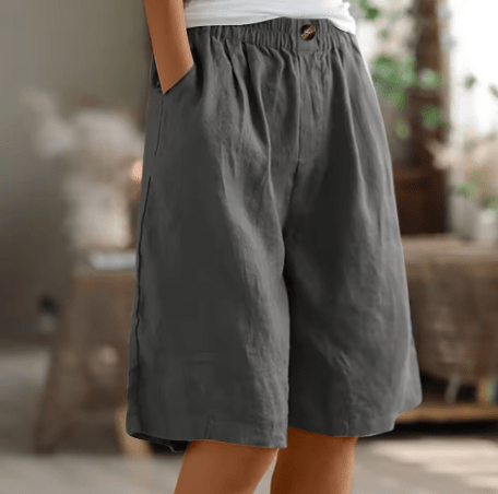 Comfort Shorts with Breathable Elastic Waist