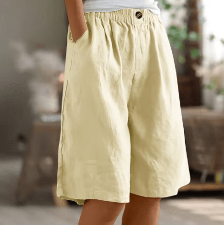 Comfort Shorts with Breathable Elastic Waist