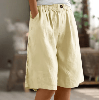 Comfort Shorts with Breathable Elastic Waist