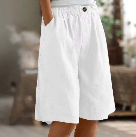 Comfort Shorts with Breathable Elastic Waist