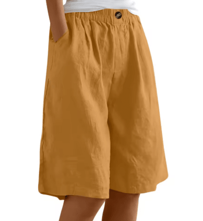 Comfort Shorts with Breathable Elastic Waist