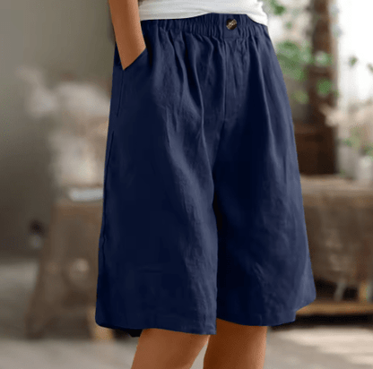 Comfort Shorts with Breathable Elastic Waist
