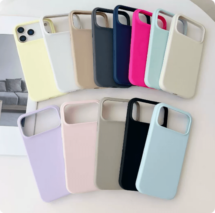 Silicone iPhone Case with MagSafe & Shockproof Edges