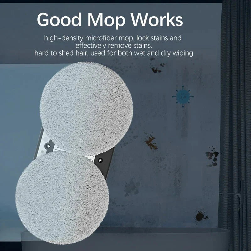 Robot Window Cleaner — 5600Pa Suction & Remote