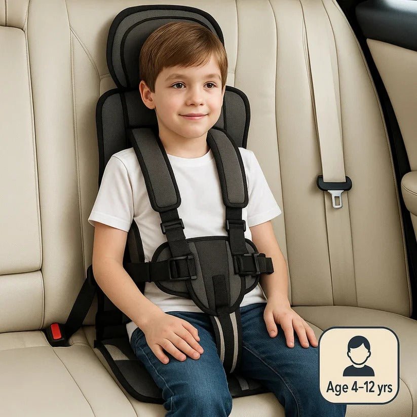 Portable Folding Car Seat — 5-Point Harness